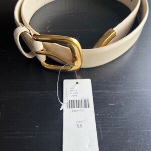 Anthropologie leather belt. Size XS.